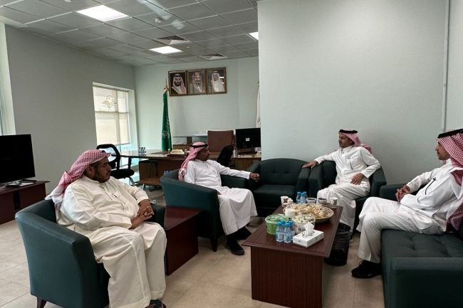 الأجتماع مع رئيس جمعية إدارة المرافق السعودية 1