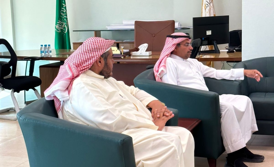 الأجتماع مع رئيس جمعية إدارة المرافق السعودية3